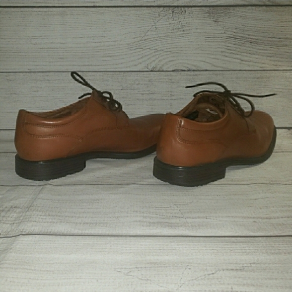 Rockport Mens‎ Oxford Leather Dress Shoes 9W EUC main image 6